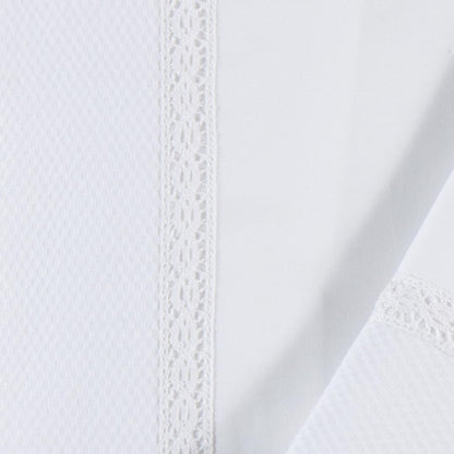 Conjunto Lençóis Candy Branco - Pim-Pam-Pum Baby