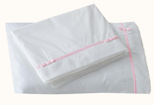 conjunto-lencois-romantic-branco-rosa-pim-pam-pum-baby-89490 - Pim-Pam-Pum Baby