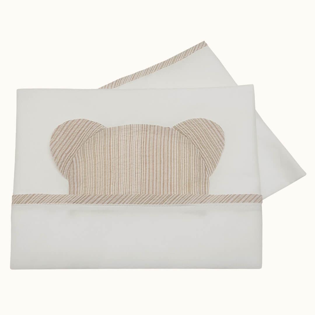 Conjunto Lençóis Teddy Camel - Pim-Pam-Pum Baby