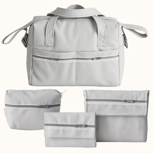 conjunto-mala-maternidade-romantic-cinza-pim-pam-pum-baby-80882 - Pim-Pam-Pum Baby