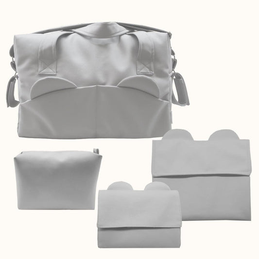 conjunto-mala-maternidade-teddy-cinza-pim-pam-pum-baby-14013 - Pim-Pam-Pum Baby