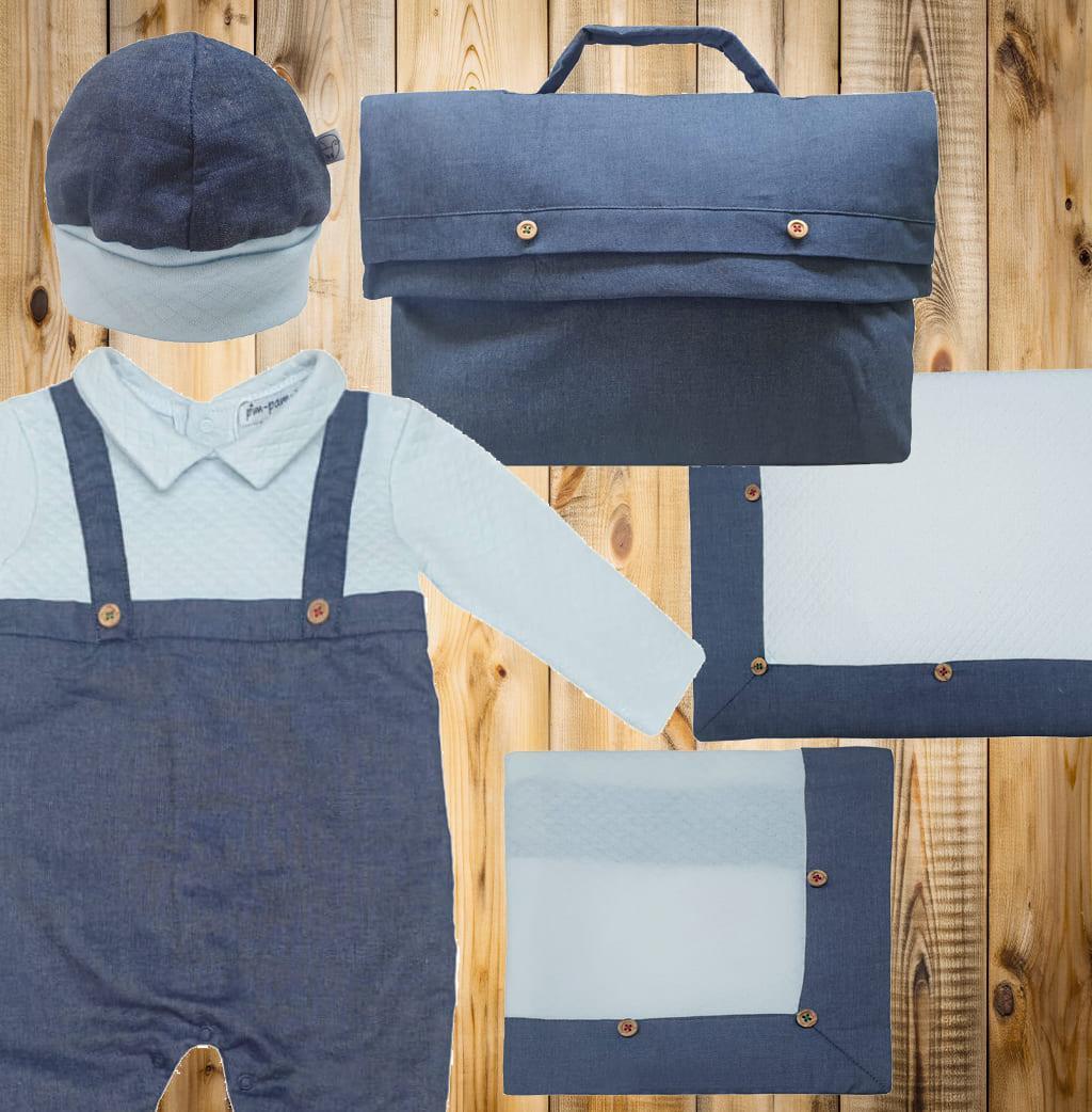 conjunto-primeira-roupinha-denim-1-azul-pim-pam-pum-baby-42254 - Pim-Pam-Pum Baby