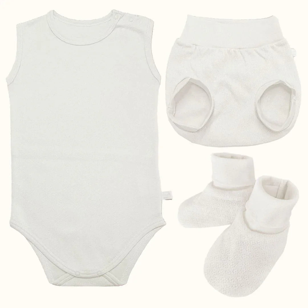 conjunto-soft-moves-body-sem-mangas-tapa-fraldas-e-pantufas-bege-pim-pam-pum-baby-98544 - Pim-Pam-Pum Baby