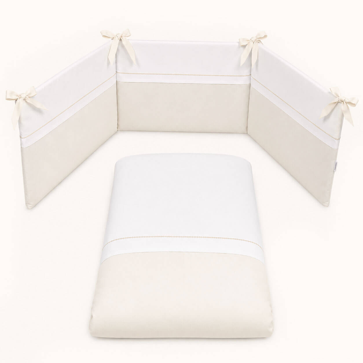 Sweet Beige Duvet and Protector