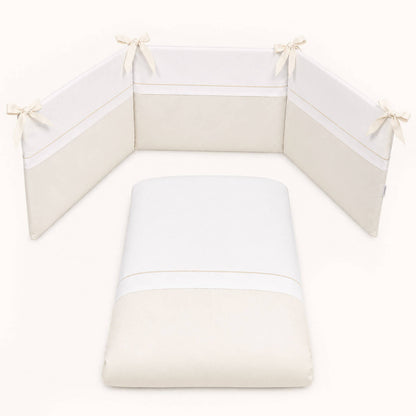 Sweet Beige Duvet and Protector