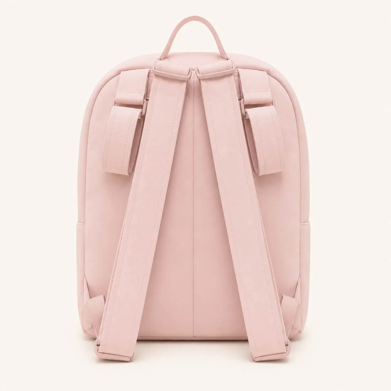 Mochila rosa para bebé, confortável e leve, ideal para passeios e levar para a maternidade
