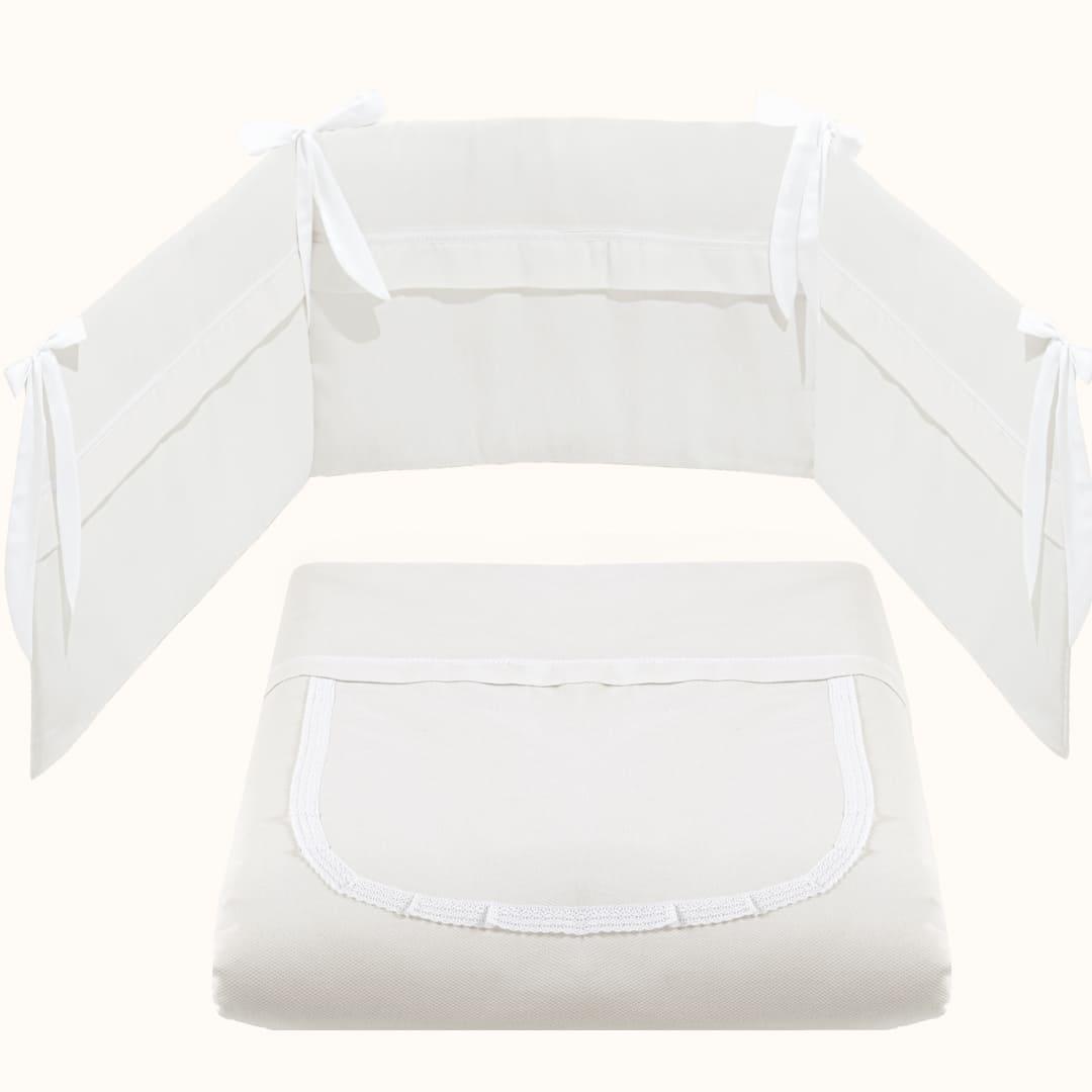 Edredão e Resguardo Candy Bege - Pim-Pam-Pum Baby