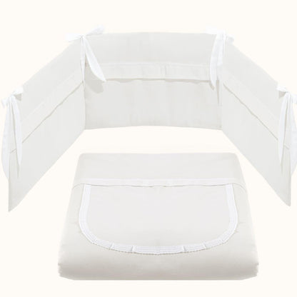 Edredão e Resguardo Candy Bege - Pim-Pam-Pum Baby