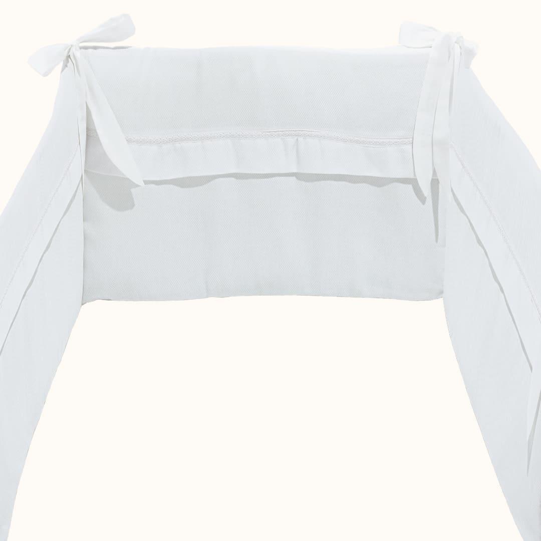 Edredão e Resguardo Candy Branco - Pim-Pam-Pum Baby