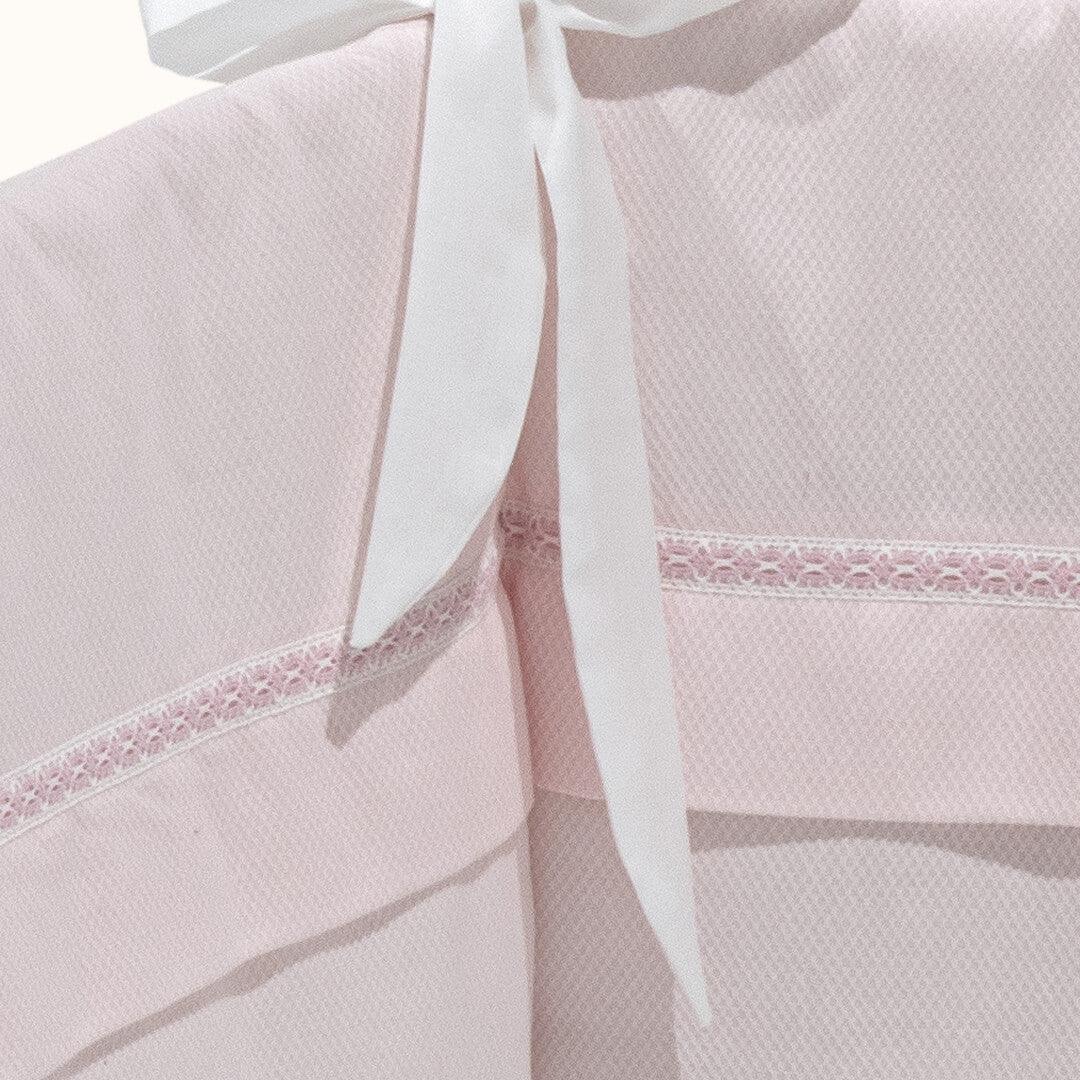 Edredão e Resguardo Candy Rosa - Pim-Pam-Pum Baby