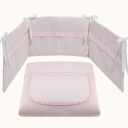 Edredão e Resguardo Candy Rosa - Pim-Pam-Pum Baby