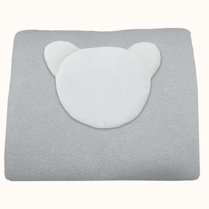 Edredão e Resguardo Diamante Cinza - Pim-Pam-Pum Baby