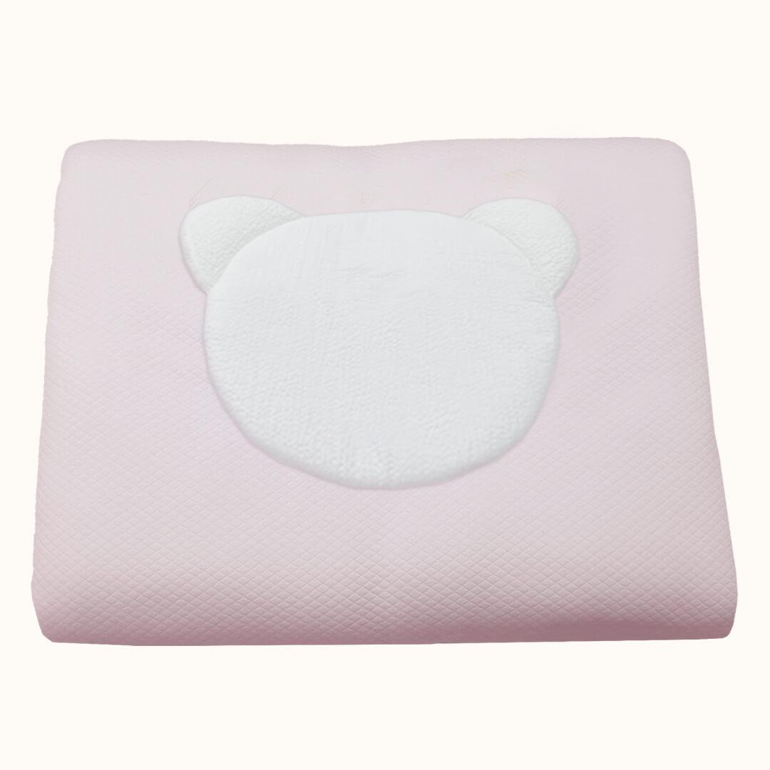 Edredão e Resguardo Diamante Rosa - Pim-Pam-Pum Baby