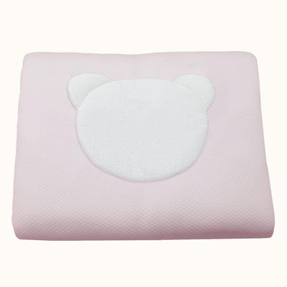 Edredão e Resguardo Diamante Rosa - Pim-Pam-Pum Baby