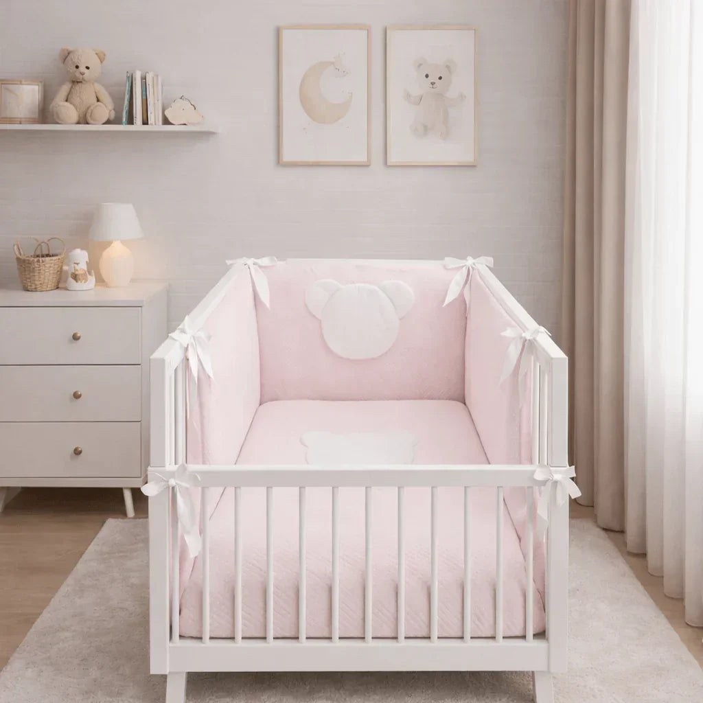 Quarto_de_Bebe_Teddy_Rosa - Pim-Pam-Pum Baby