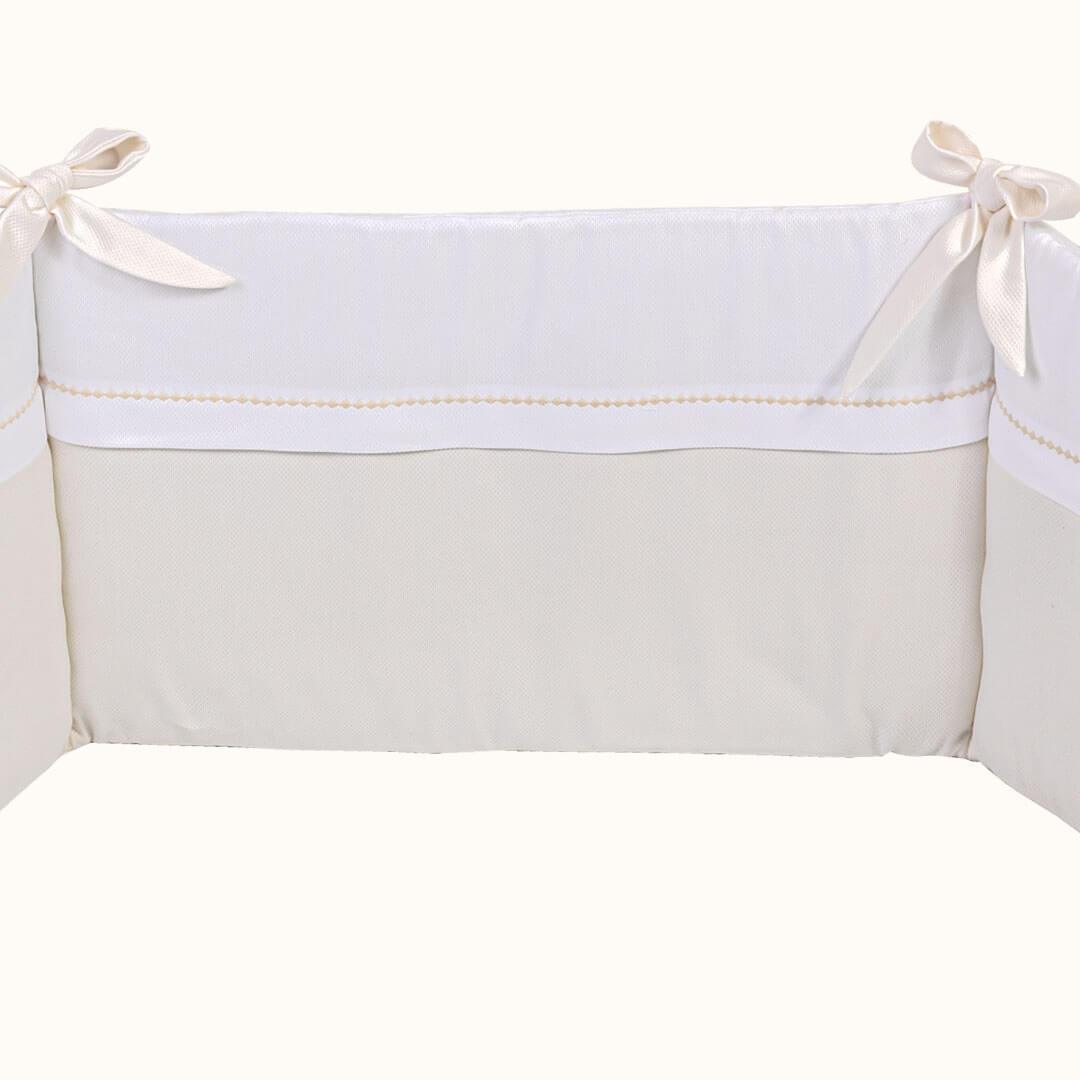 Edredão e Resguardo Sweet Bege - Pim-Pam-Pum Baby