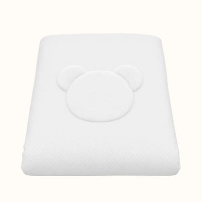 Conjunto de Berço Diamante Branco em 100% Algodão