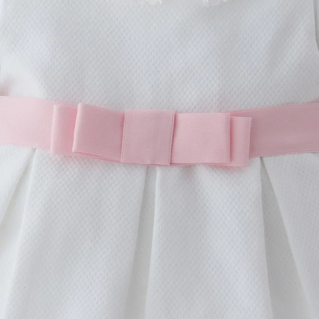 Fofo e Body Romantic Branco/Rosa - Pim-Pam-Pum Baby