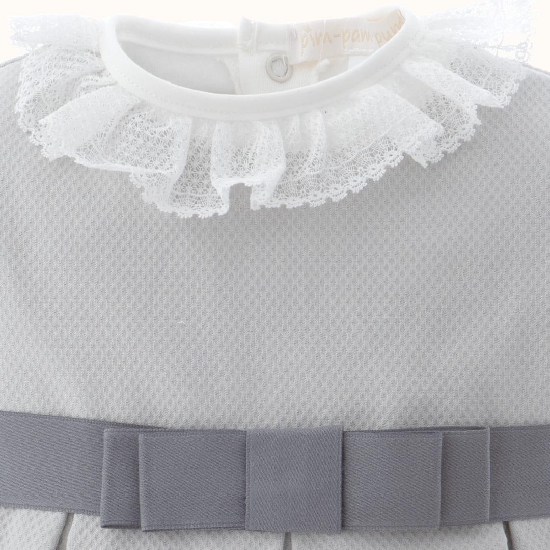 Fofo e Body Romantic Cinza - Pim-Pam-Pum Baby