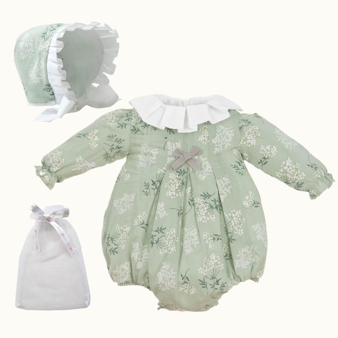 fofo-e-touca-country-verde-pim-pam-pum-baby-46784 - Pim-Pam-Pum Baby