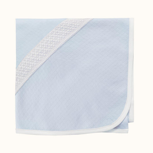 Fralda Malha 1 e 2 Mimos Azul - Pim-Pam-Pum Baby