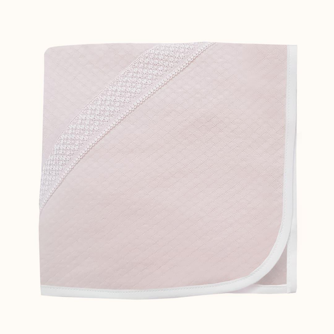 Fralda Malha 1 e 2 Mimos Rosa - Pim-Pam-Pum Baby