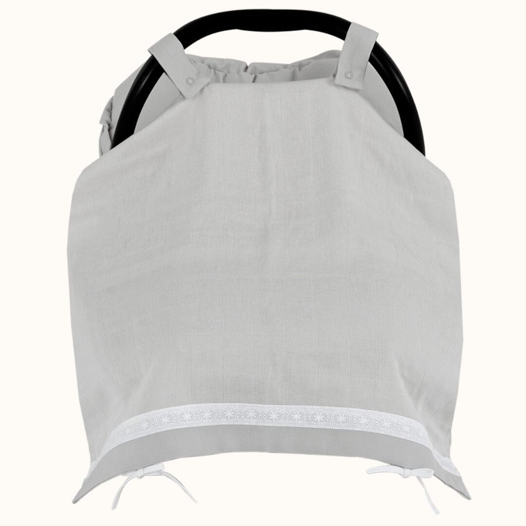 Fralda Tapa OVO Classic Cinza - Pim-Pam-Pum Baby