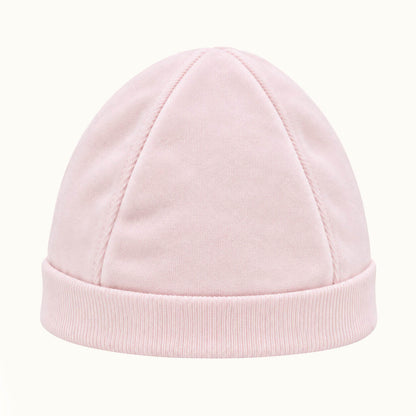 Gorro de Bebé em Algodão "Basic Rosa" (Versões Verão & Inverno)