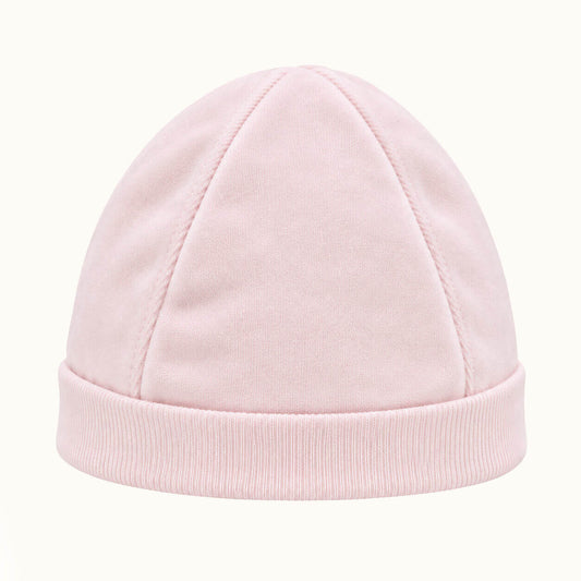 Gorro de Bebé em Algodão "Basic Rosa" (Versões Verão & Inverno)