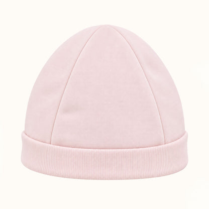 Gorro de Bebé em Algodão "Basic Rosa" (Versões Verão & Inverno)