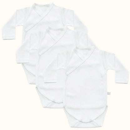 3-bodys-cruzados-e-calcas-basico-branco-pim-pam-pum-baby-81952 - Pim-Pam-Pum Baby