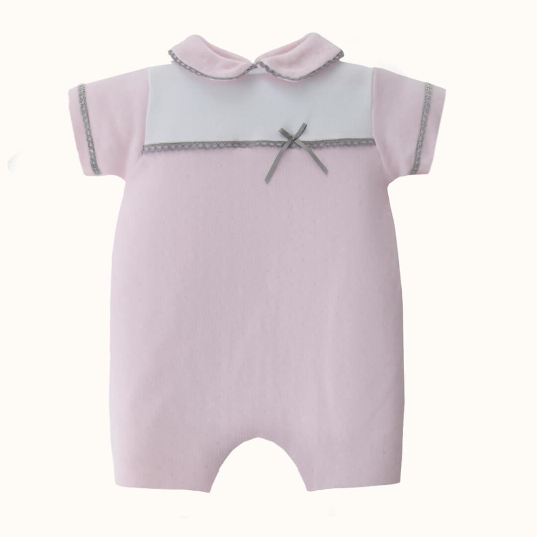 Macacão Mimo Rosa - Pim-Pam-Pum Baby