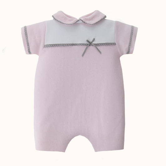 Macacão Mimo Rosa - Pim-Pam-Pum Baby