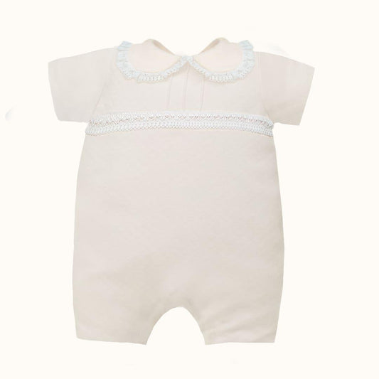 Macacão Mimos 2 Bege - Pim-Pam-Pum Baby