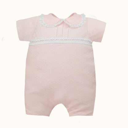 Macacão Mimos 2 Rosa - Pim-Pam-Pum Baby