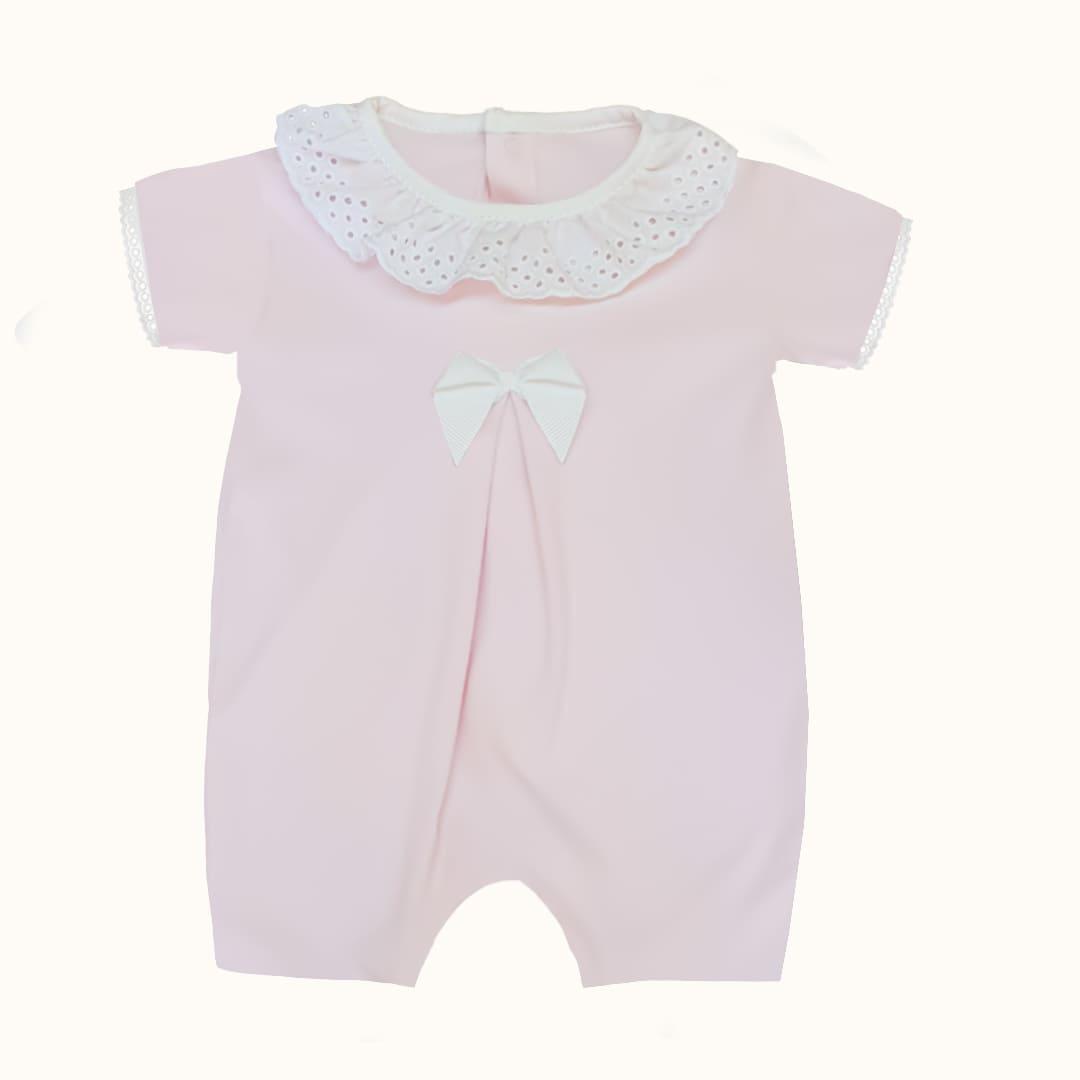 Macacão Sublime Rosa - Pim-Pam-Pum Baby