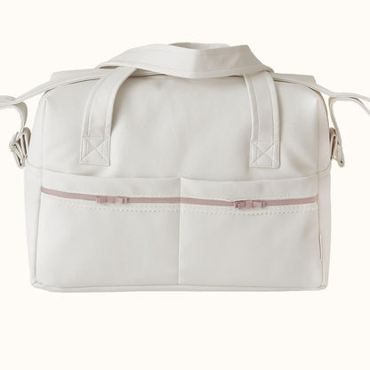 Mala Maternidade Romantic Bege/Rosa Velho - Pim-Pam-Pum Baby