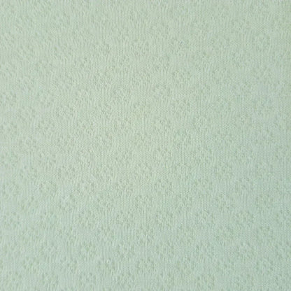 Pormenor da malha fantasia algodão verde