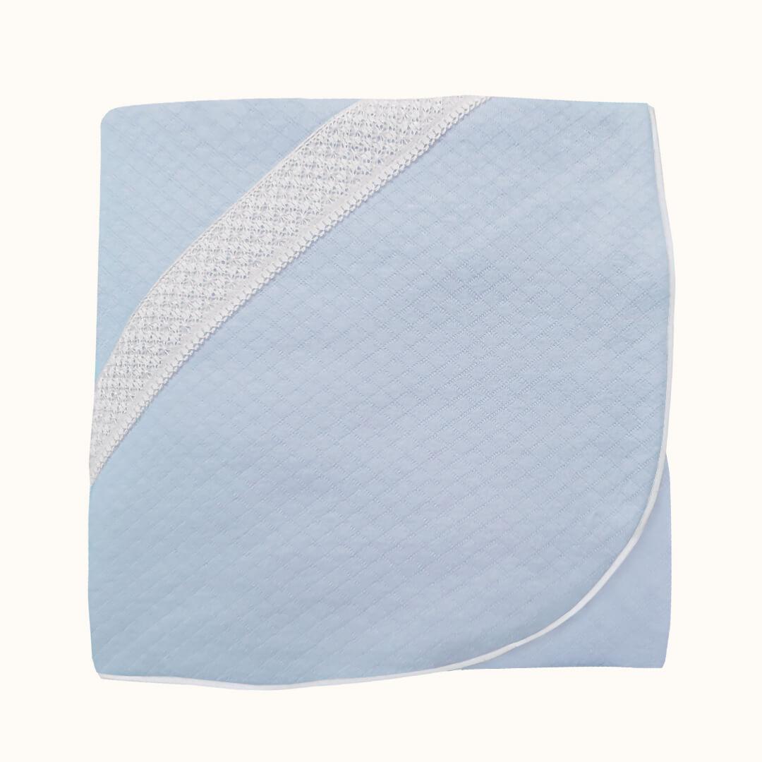 Manta Mimos 1 e 2 Azul - Pim-Pam-Pum Baby