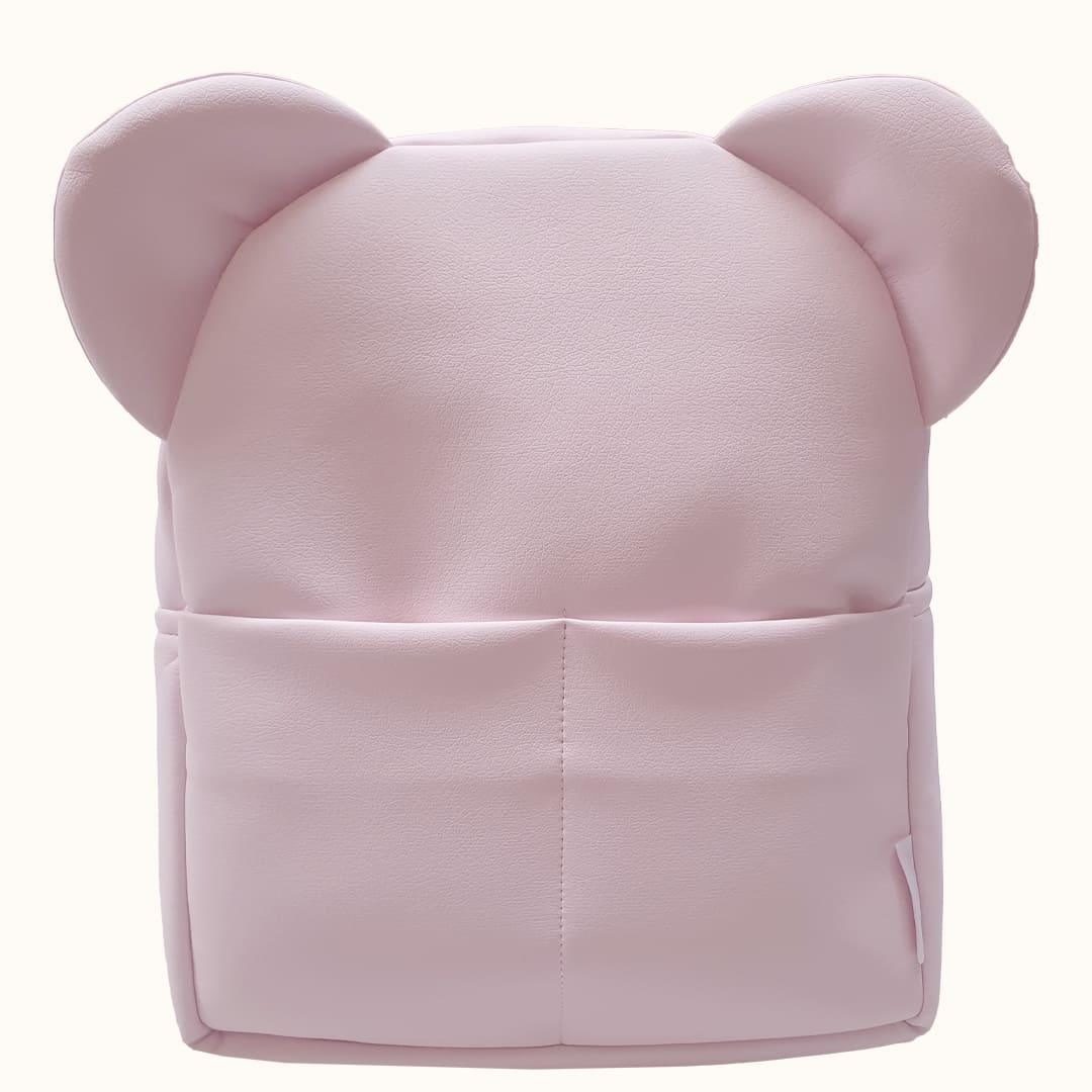 Mochila Criança Polipele Teddy Rosa - Pim-Pam-Pum Baby