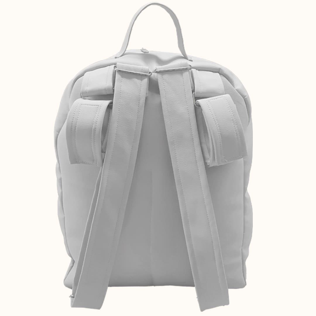 Mochila Maternidade Romantic Cinza - Pim-Pam-Pum Baby