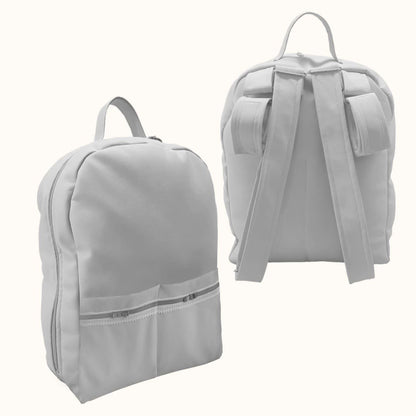 Mochila Maternidade Romantic Cinza - Pim-Pam-Pum Baby