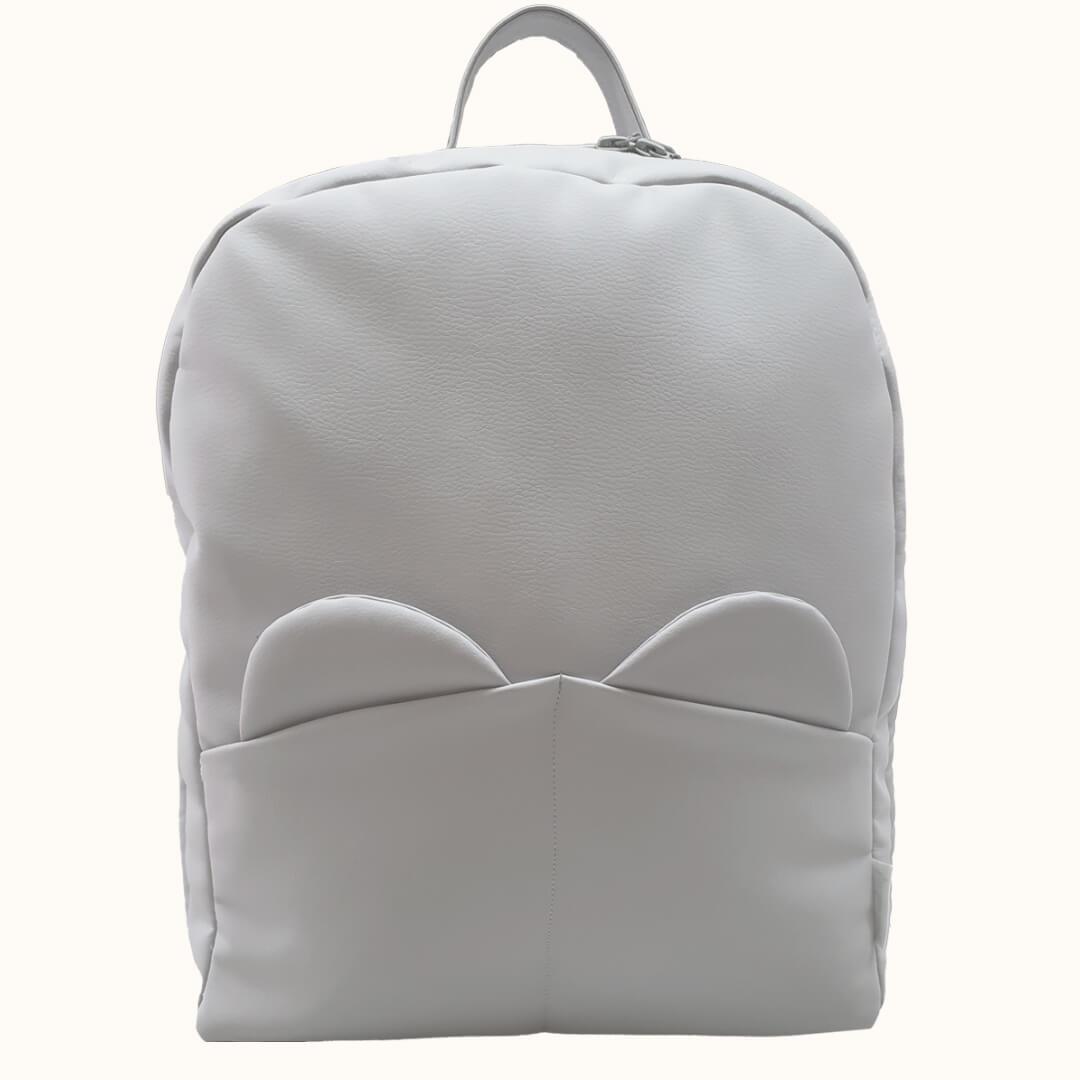 Mochila Maternidade Teddy Cinza - Pim-Pam-Pum Baby