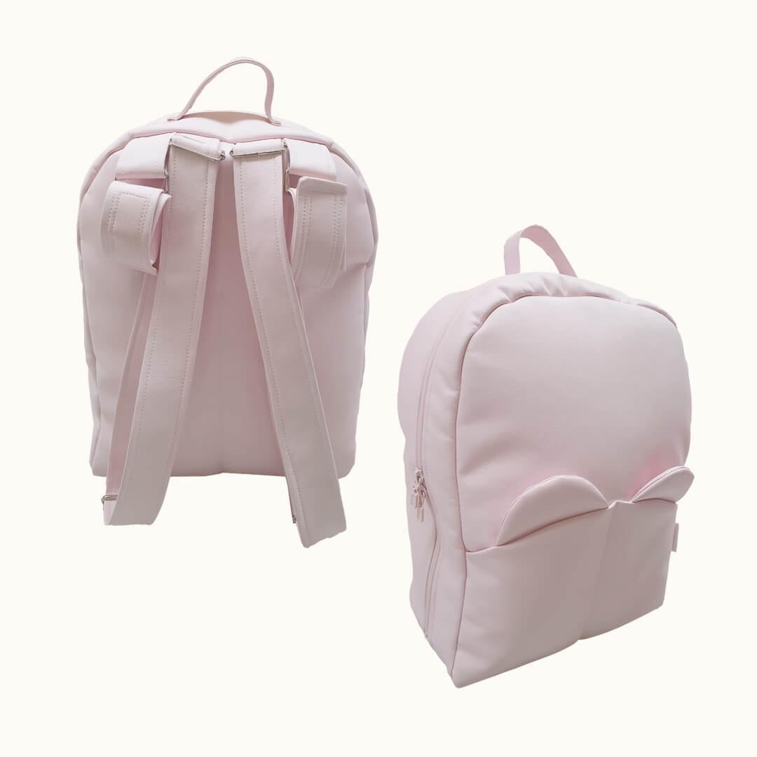 Mochila Maternidade Teddy Rosa - Pim-Pam-Pum Baby