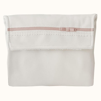 Muda Fraldas Romantic Bege/Rosa Velho - Pim-Pam-Pum Baby