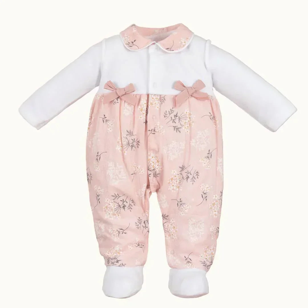 Primeira Roupa Mini Country Coral - Pim-Pam-Pum Baby