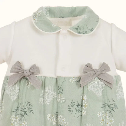 Babygrow_Country_Verde_Pormenor - Pim-Pam-Pum Baby