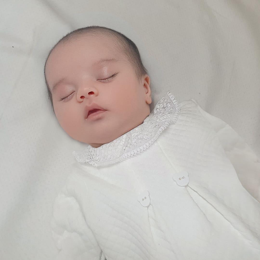 Primeira Roupa Mini Mimos 1 Bege - Pim-Pam-Pum Baby