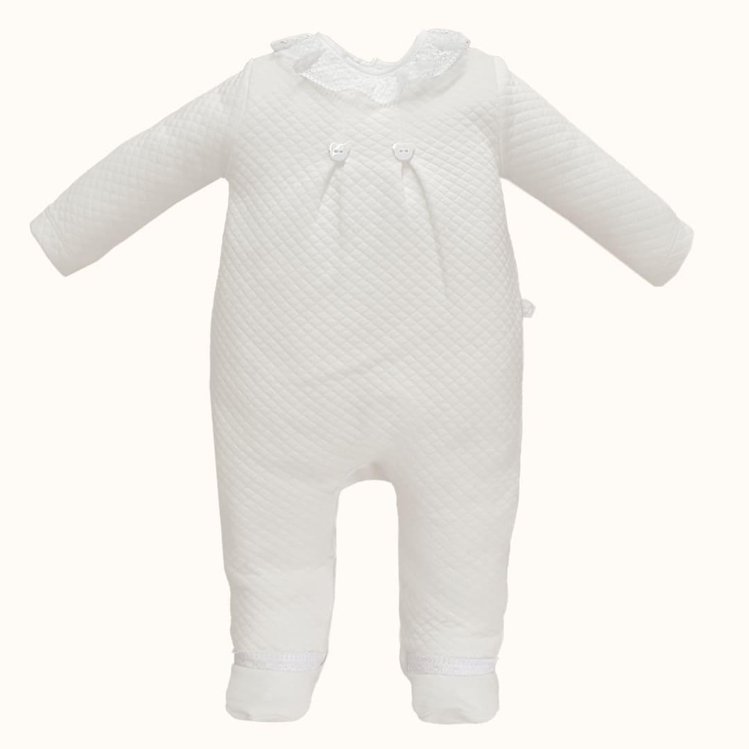 Primeira Roupa Mini Mimos 1 Bege - Pim-Pam-Pum Baby