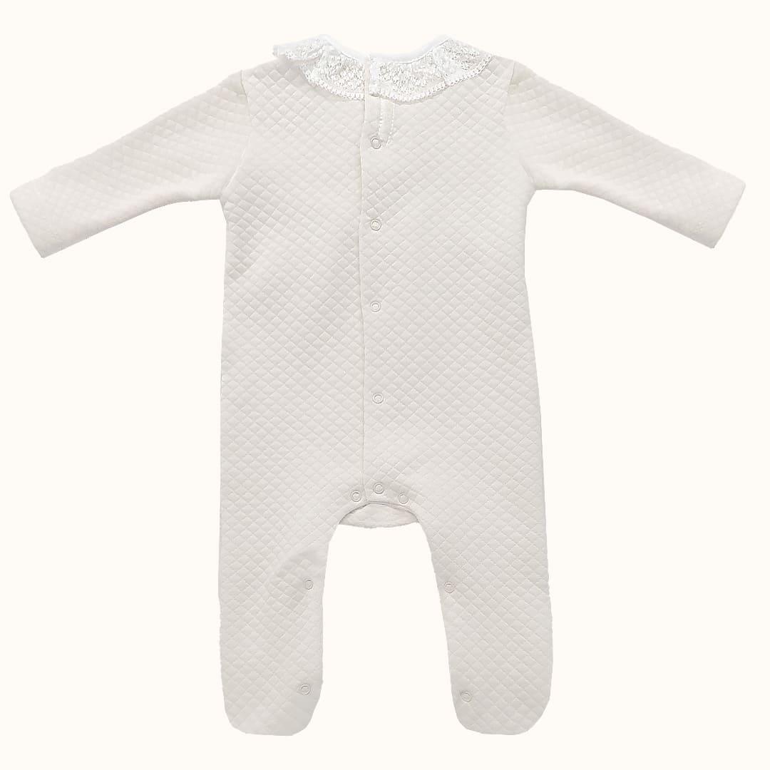 Primeira Roupa Mini Mimos 1 Bege - Pim-Pam-Pum Baby